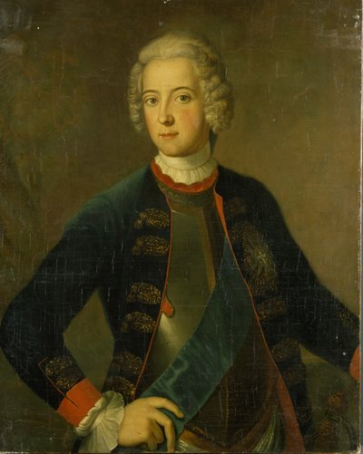 Prince héritier Frédéric II, 1728 - Antoine Pesne